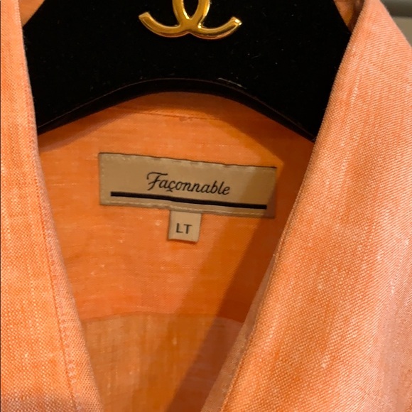 Linen Faconnable Sherbet color - Picture 2 of 5